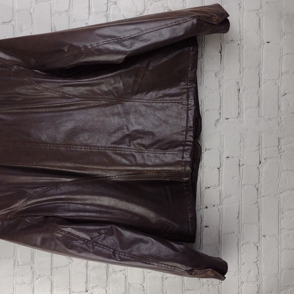 Sold Maurices Faux Leather Jacket XXL Button - Picture 8 of 10